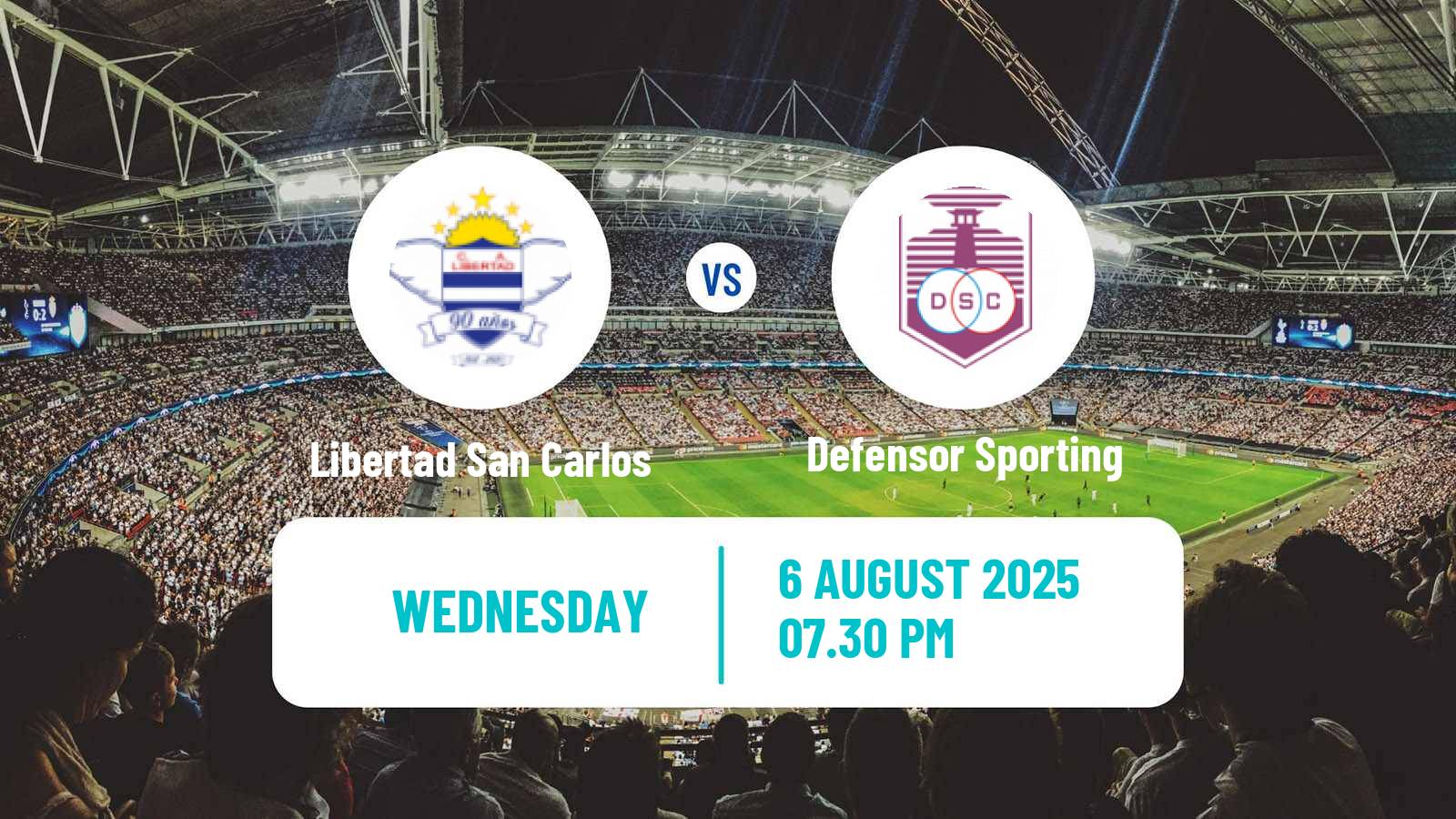 Soccer Uruguay Copa Libertad San Carlos - Defensor Sporting