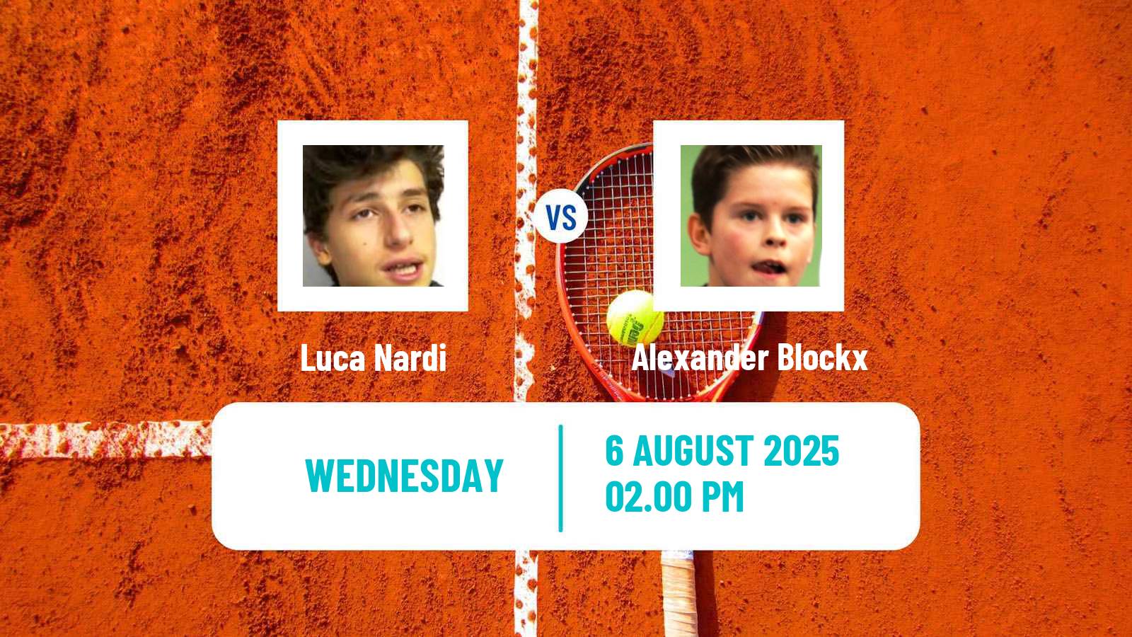 Tennis ATP Cincinnati Luca Nardi - Alexander Blockx