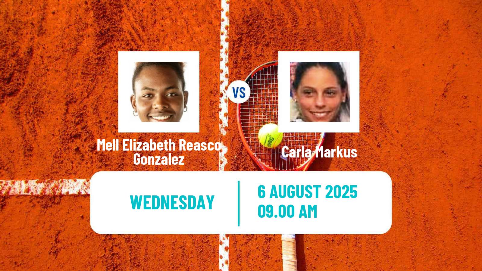 Tennis ITF W35 Chacabuco Women Mell Elizabeth Reasco Gonzalez - Carla Markus