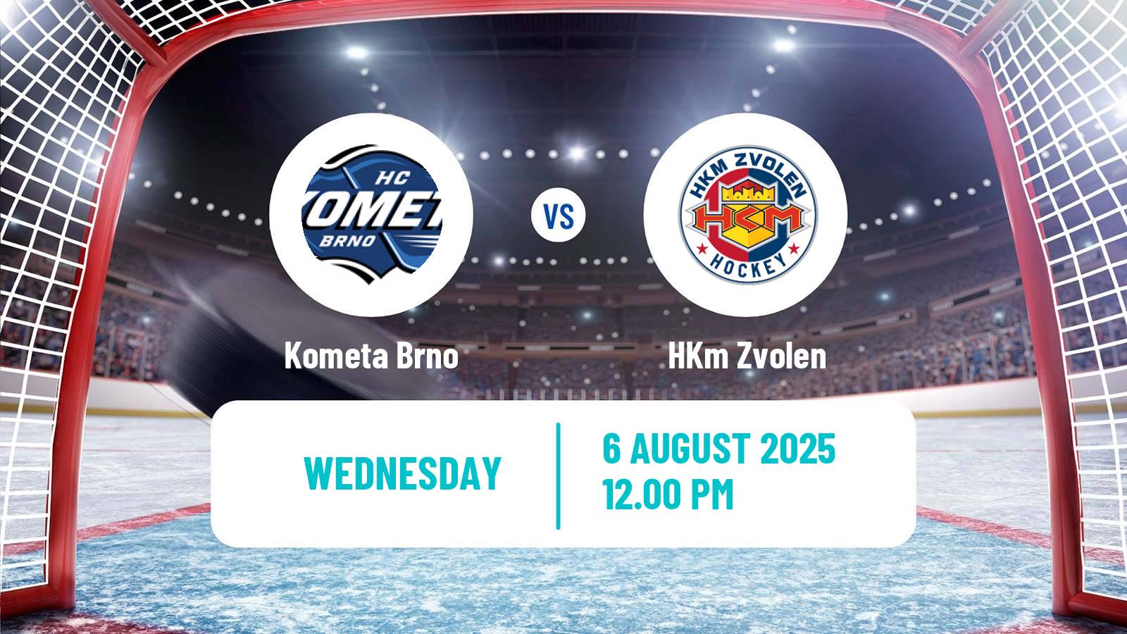 Hockey Club Friendly Ice Hockey Kometa Brno - Zvolen