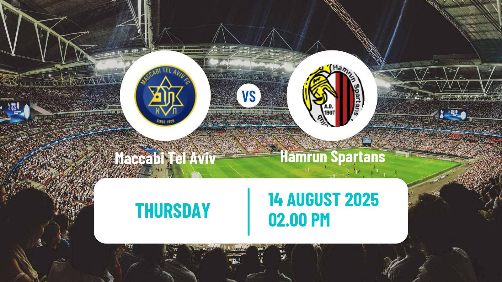 Soccer UEFA Europa League Maccabi Tel Aviv - Hamrun Spartans