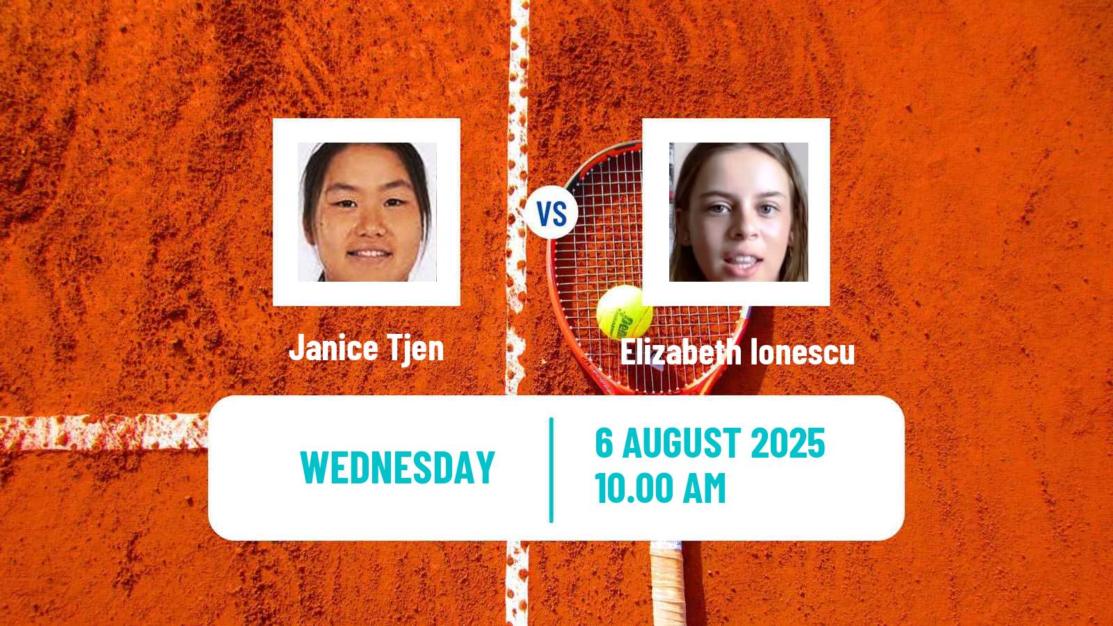 Tennis ITF W100 Landisville Pa Women Janice Tjen - Elizabeth Ionescu