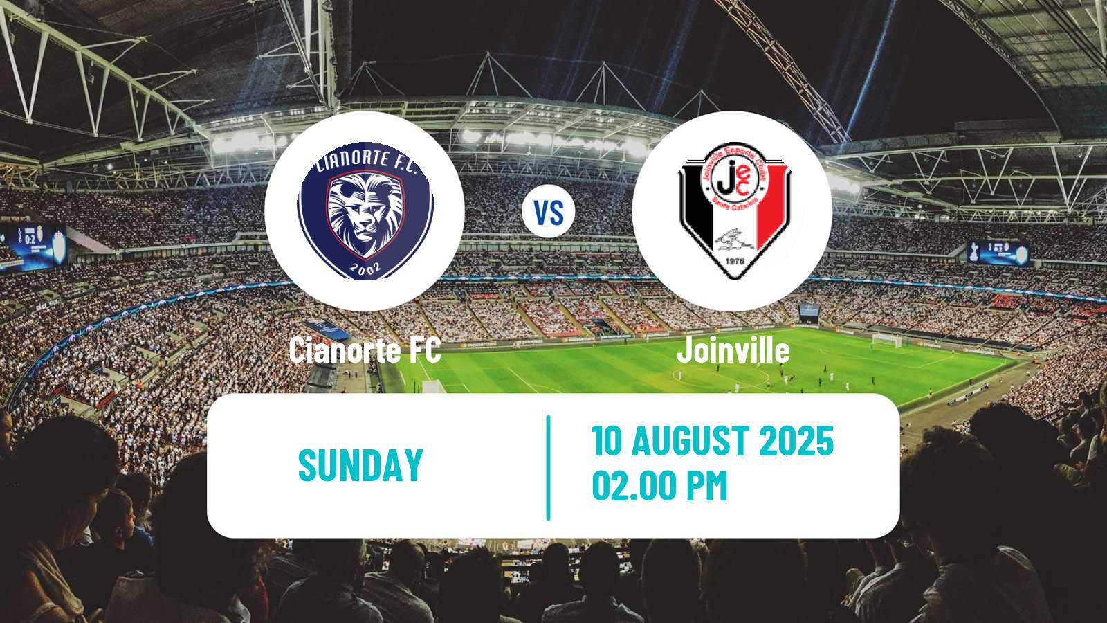 Soccer Brazilian Serie D Cianorte - Joinville
