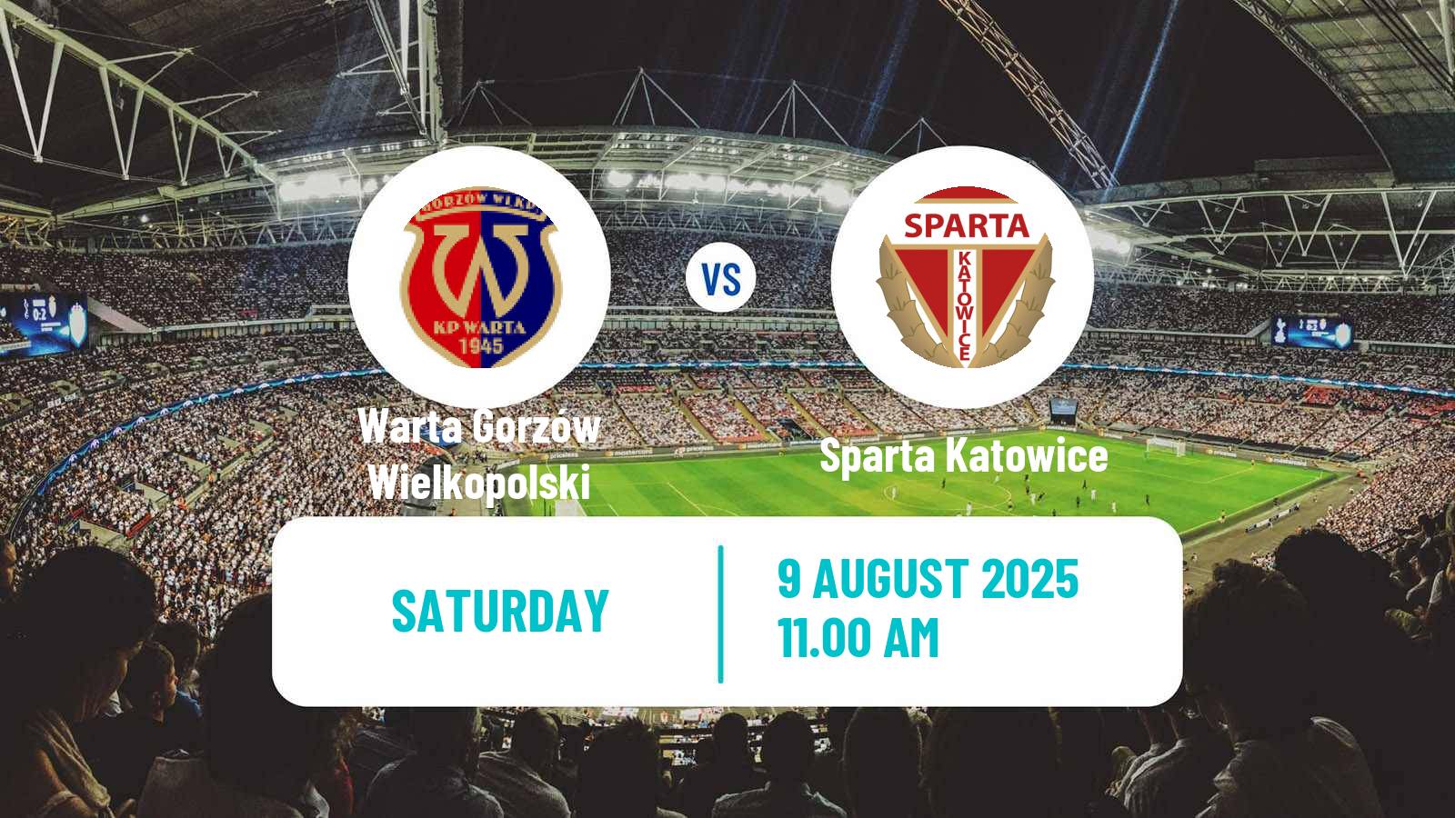 Soccer Polish Division 3 - Group III Warta Gorzów Wielkopolski - Sparta Katowice