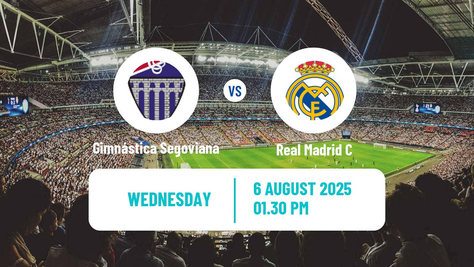 Soccer Club Friendly Gimnástica Segoviana - Real Madrid C