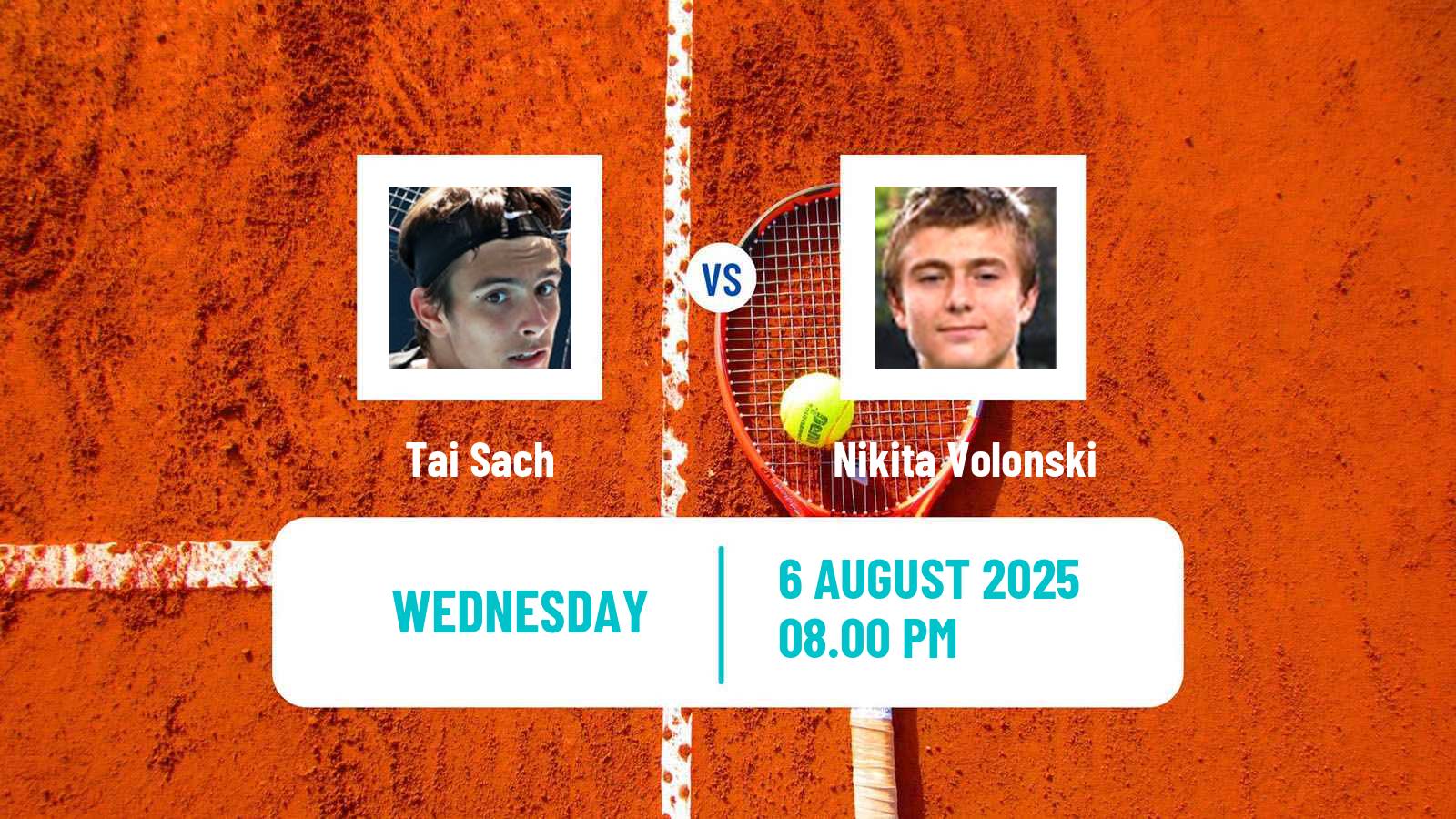 Tennis ITF M15 Brisbane Men Tai Sach - Nikita Volonski
