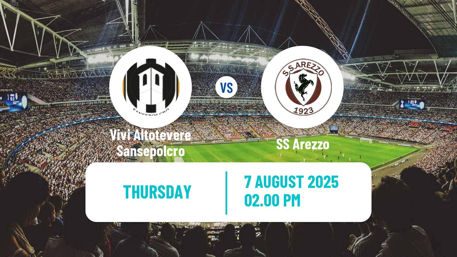 Soccer Club Friendly Vivi Altotevere Sansepolcro - Arezzo