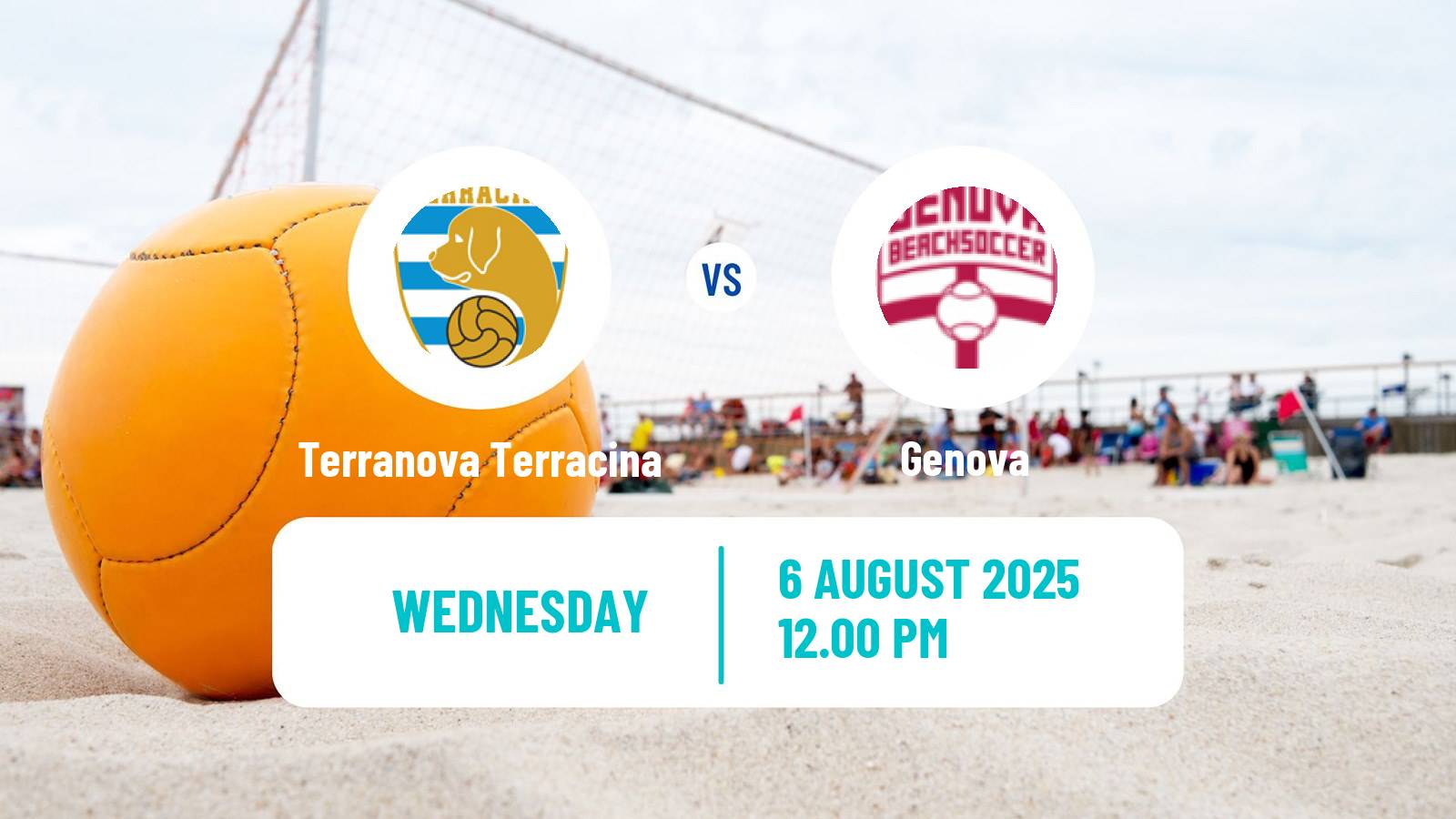 Beach soccer Serie A Terranova Terracina - Genova