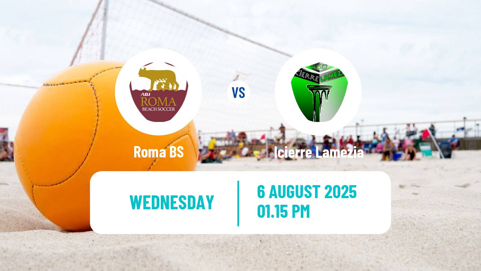 Beach soccer Serie A Roma - Icierre Lamezia