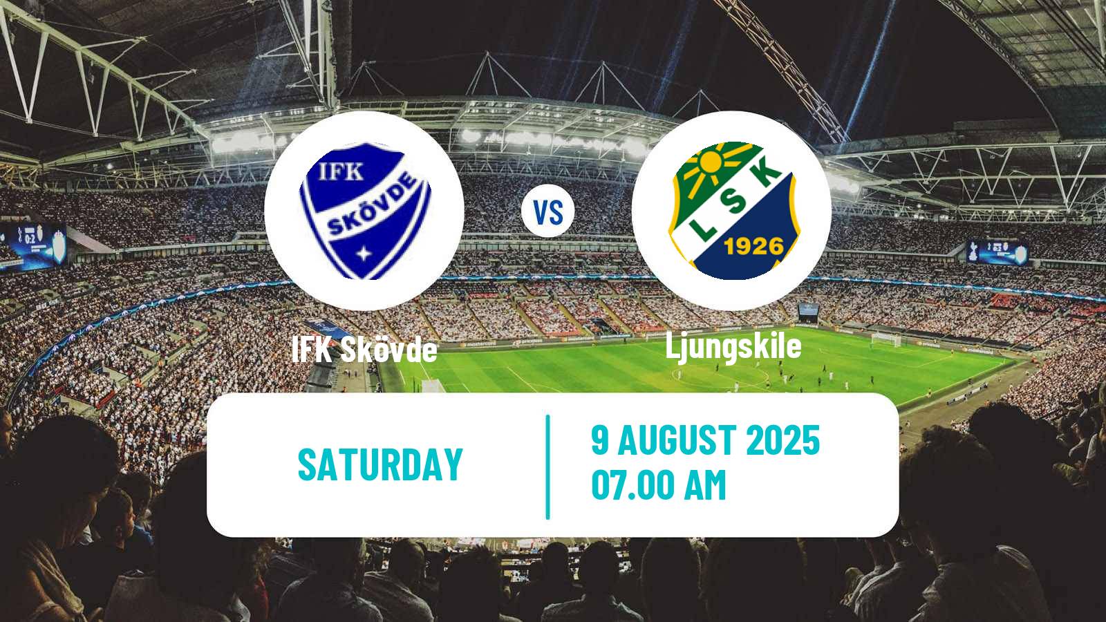 Soccer Swedish Division 1 Södra IFK Skövde - Ljungskile