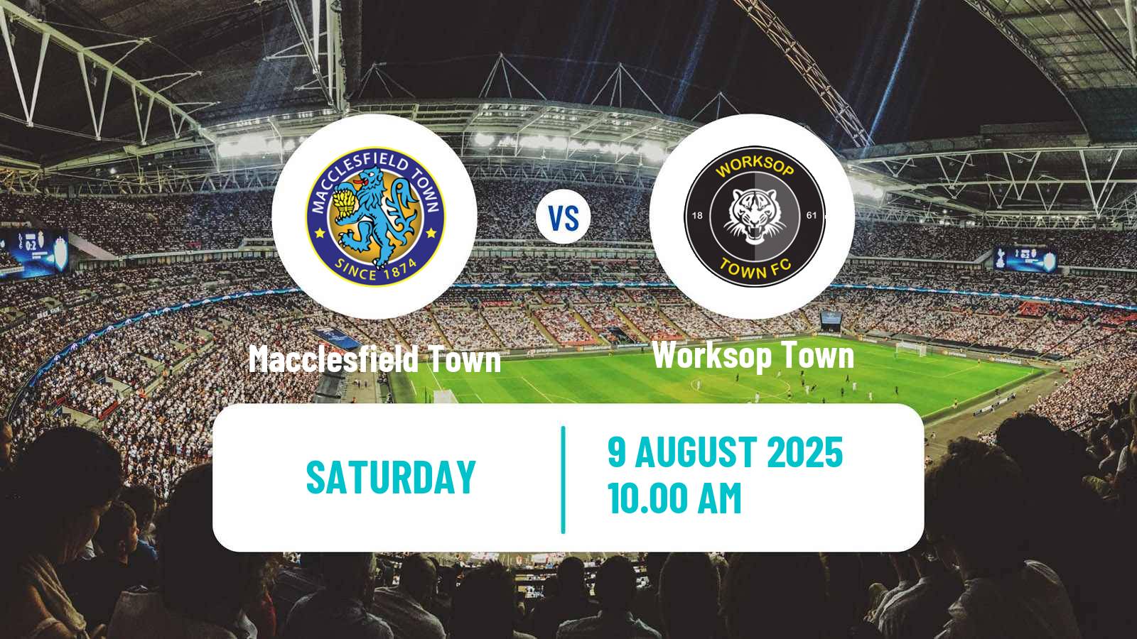 Soccer English National League North Macclesfield Town - Worksop Town