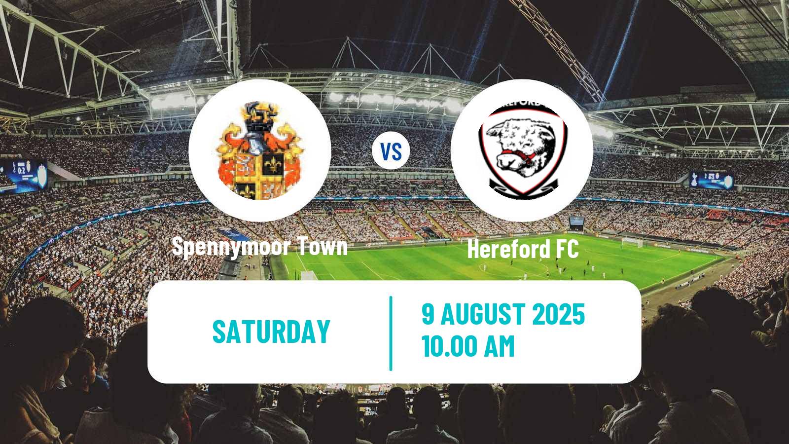 Soccer English National League North Spennymoor Town - Hereford