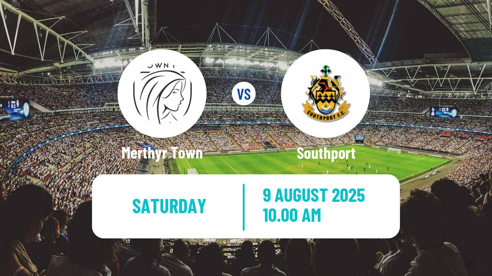 Soccer English National League North Merthyr Town - Southport