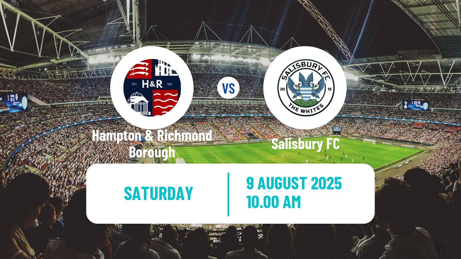 Soccer English National League South Hampton & Richmond Borough - Salisbury