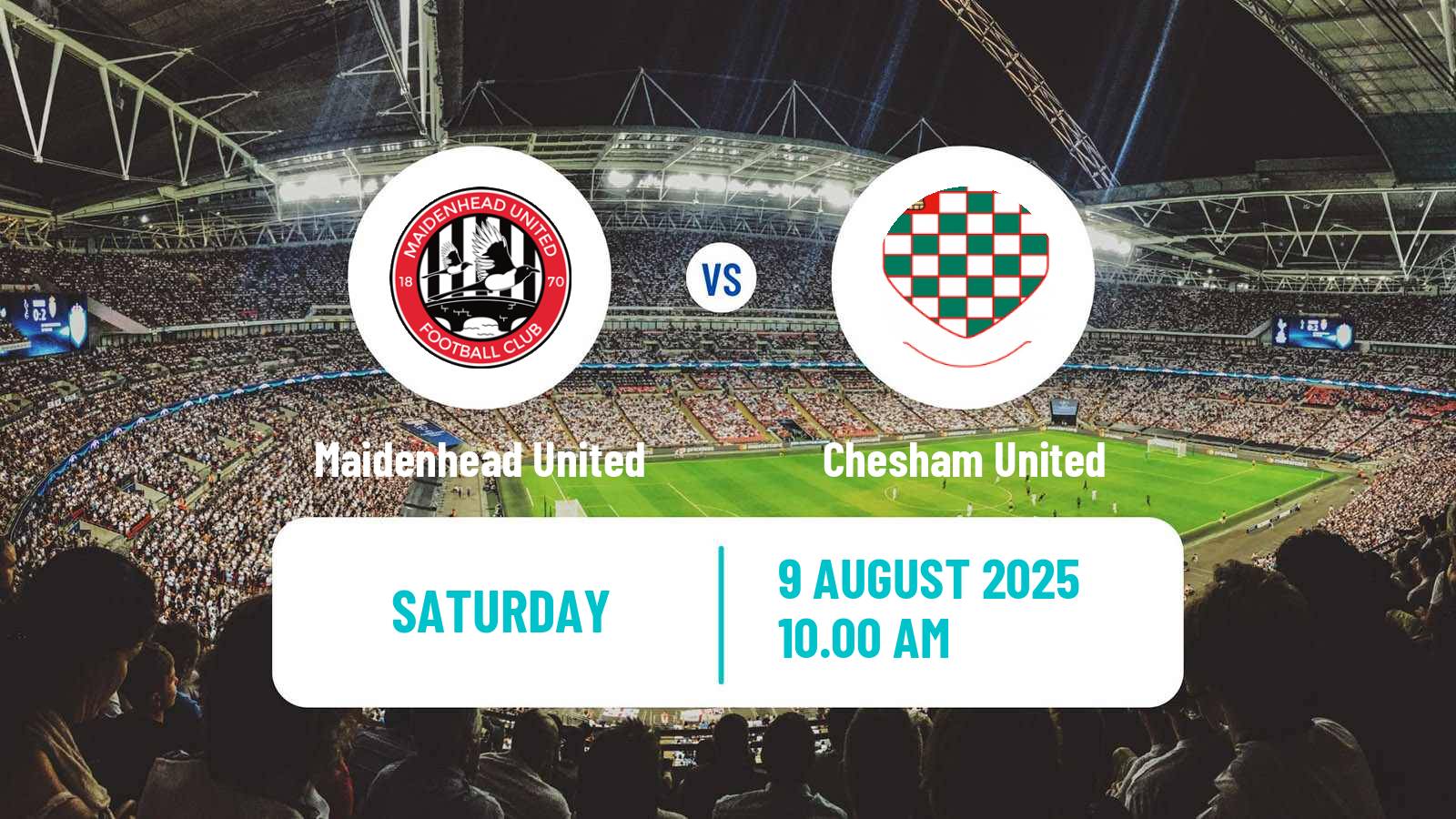 Soccer English National League South Maidenhead United - Chesham United