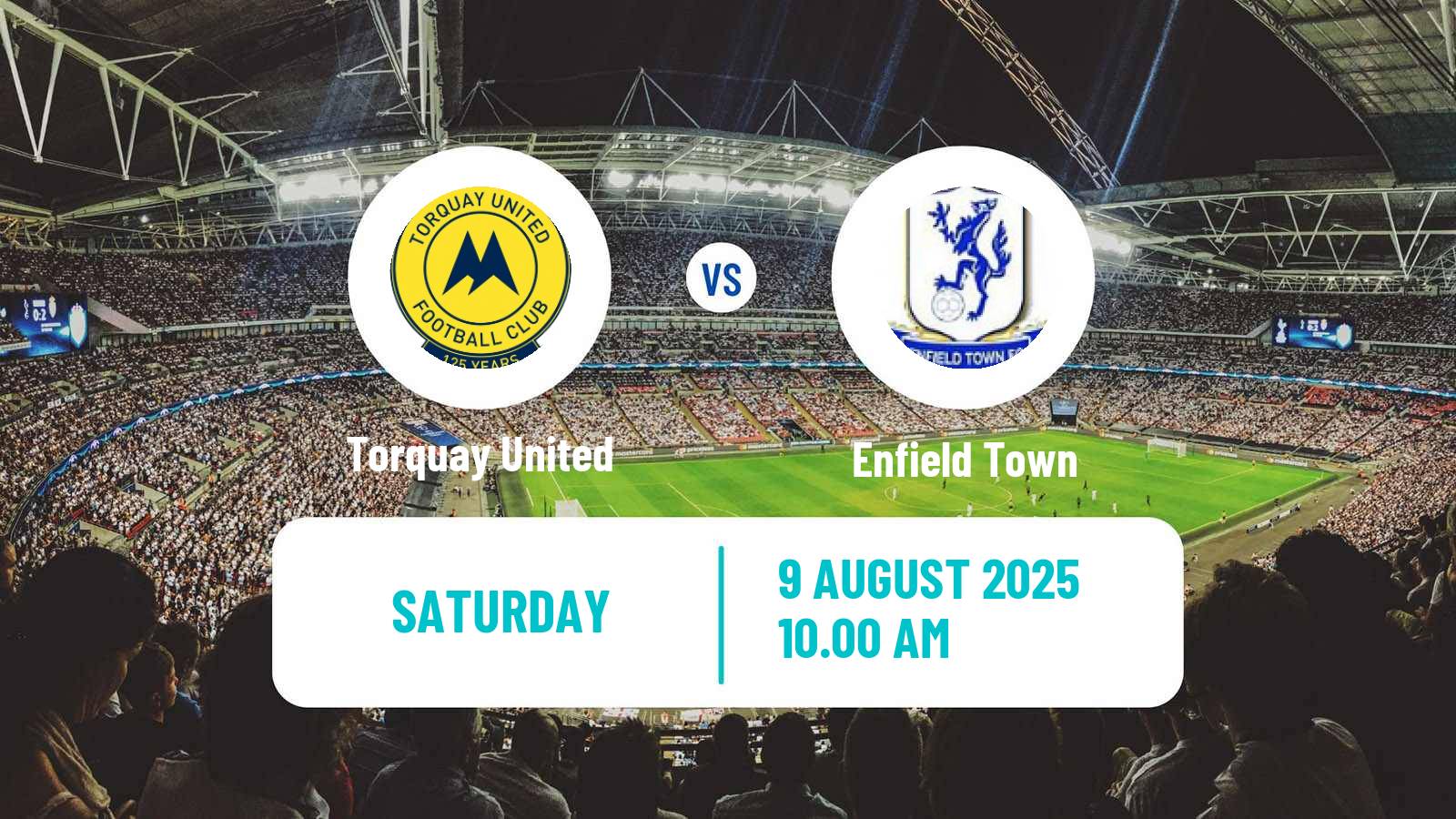 Soccer English National League South Torquay United - Enfield Town