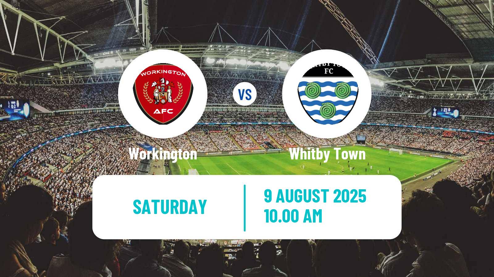 Soccer English NPL Premier Division Workington - Whitby Town