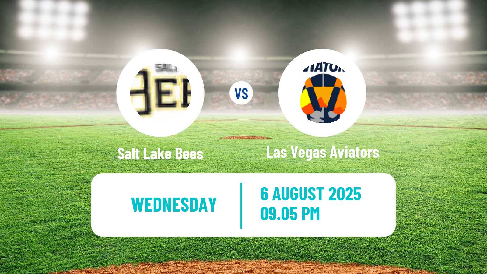 Baseball PCL Salt Lake Bees - Las Vegas Aviators