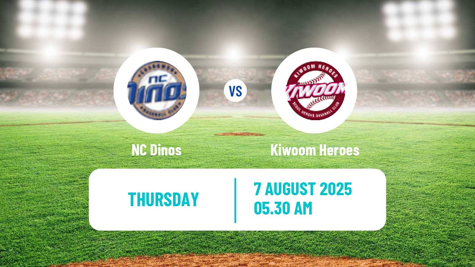 Baseball KBO NC Dinos - Kiwoom Heroes