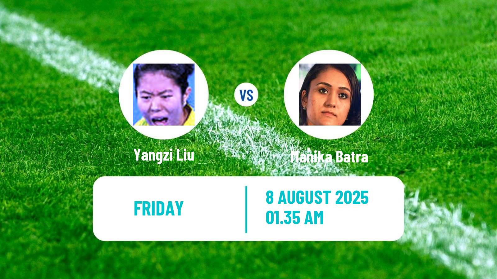 Table tennis Wtt Champions Yokohama Women Yangzi Liu - Manika Batra
