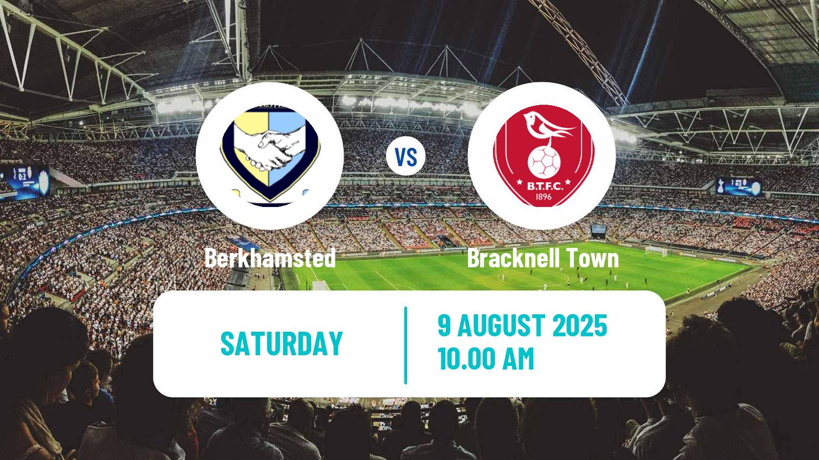 Soccer English Southern League South Division Berkhamsted Town - Bracknell Town