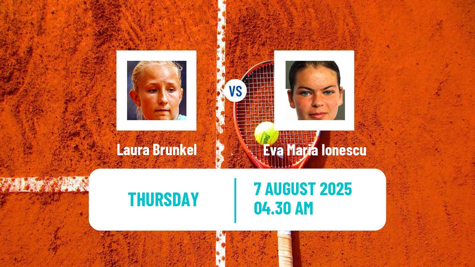 Tennis ITF W15 Brasov Women Laura Brunkel - Eva Maria Ionescu