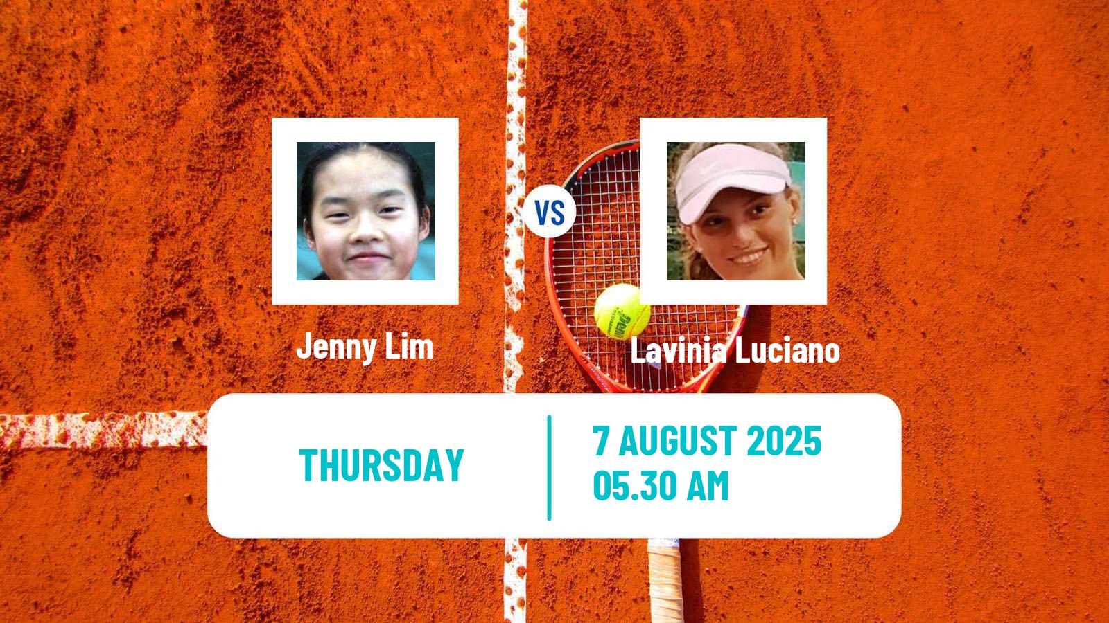 Tennis ITF W15 Monastir 28 Women Jenny Lim - Lavinia Luciano