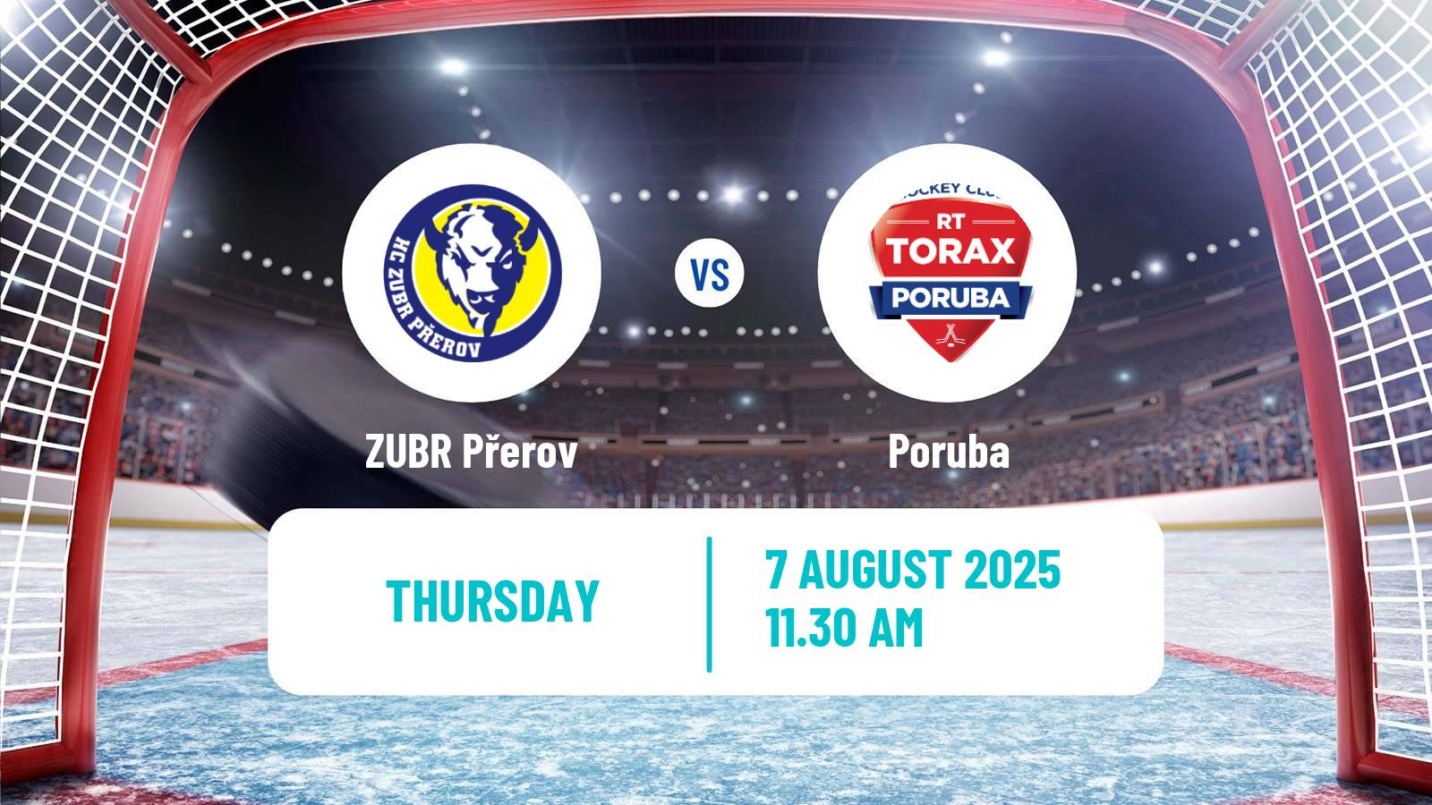 Hockey Club Friendly Ice Hockey ZUBR Přerov - Poruba