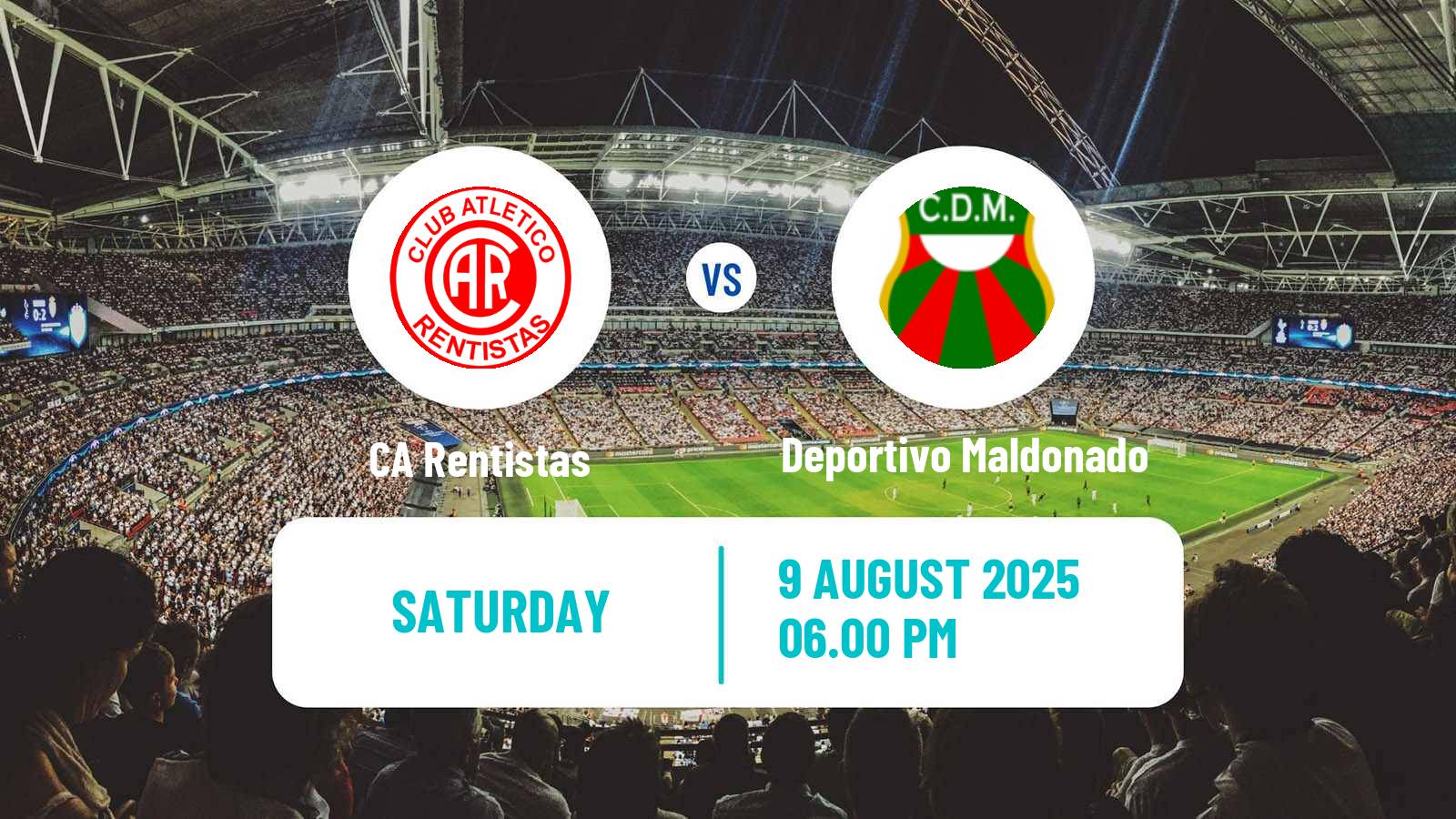 Soccer Uruguayan Segunda Division Rentistas - Deportivo Maldonado