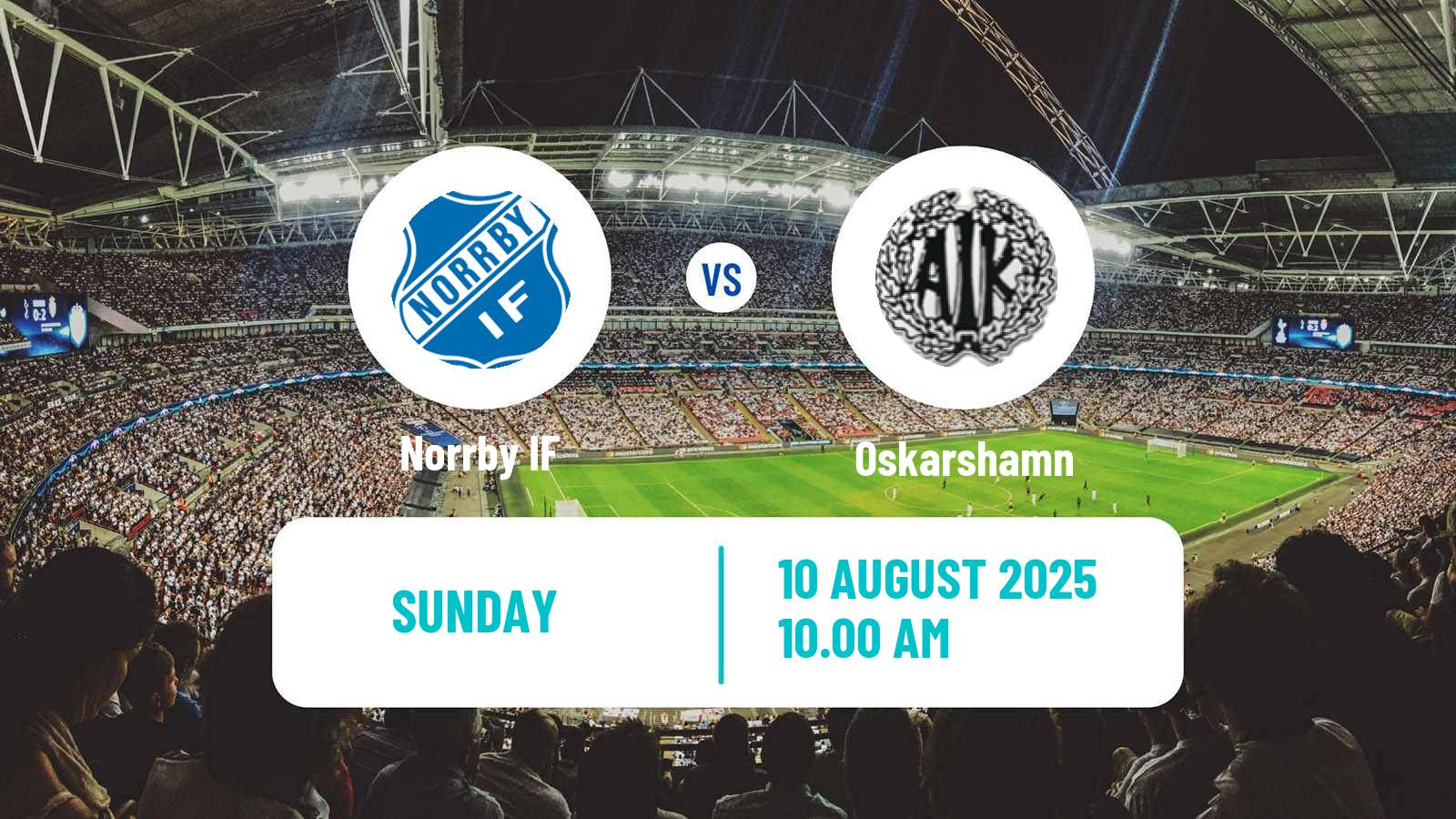Soccer Swedish Division 1 Södra Norrby - Oskarshamn