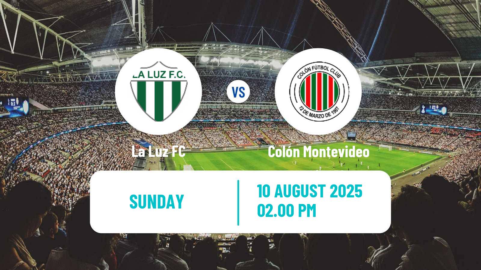Soccer Uruguayan Segunda Division La Luz - Colón Montevideo
