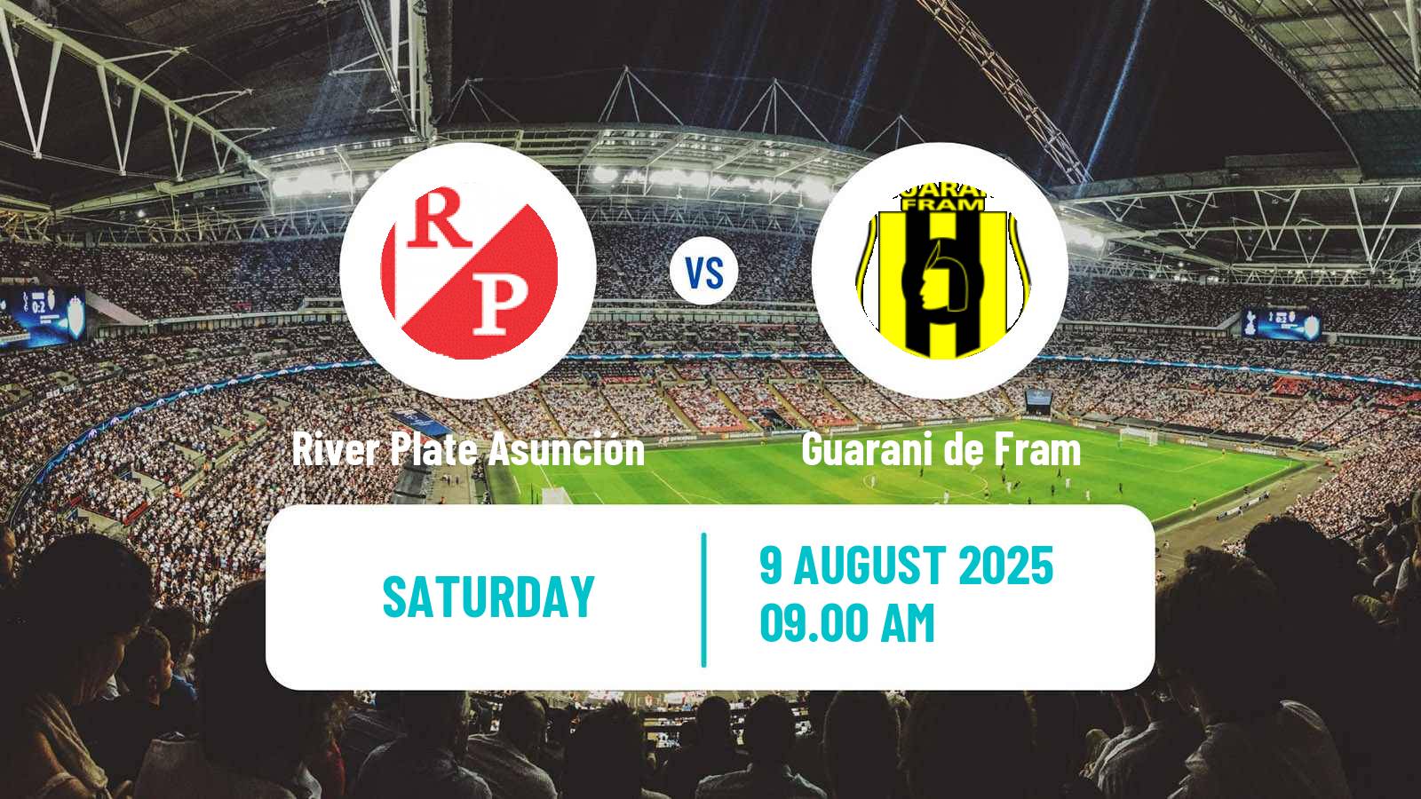 Soccer Paraguayan Division Intermedia River Plate Asunción - Guarani de Fram