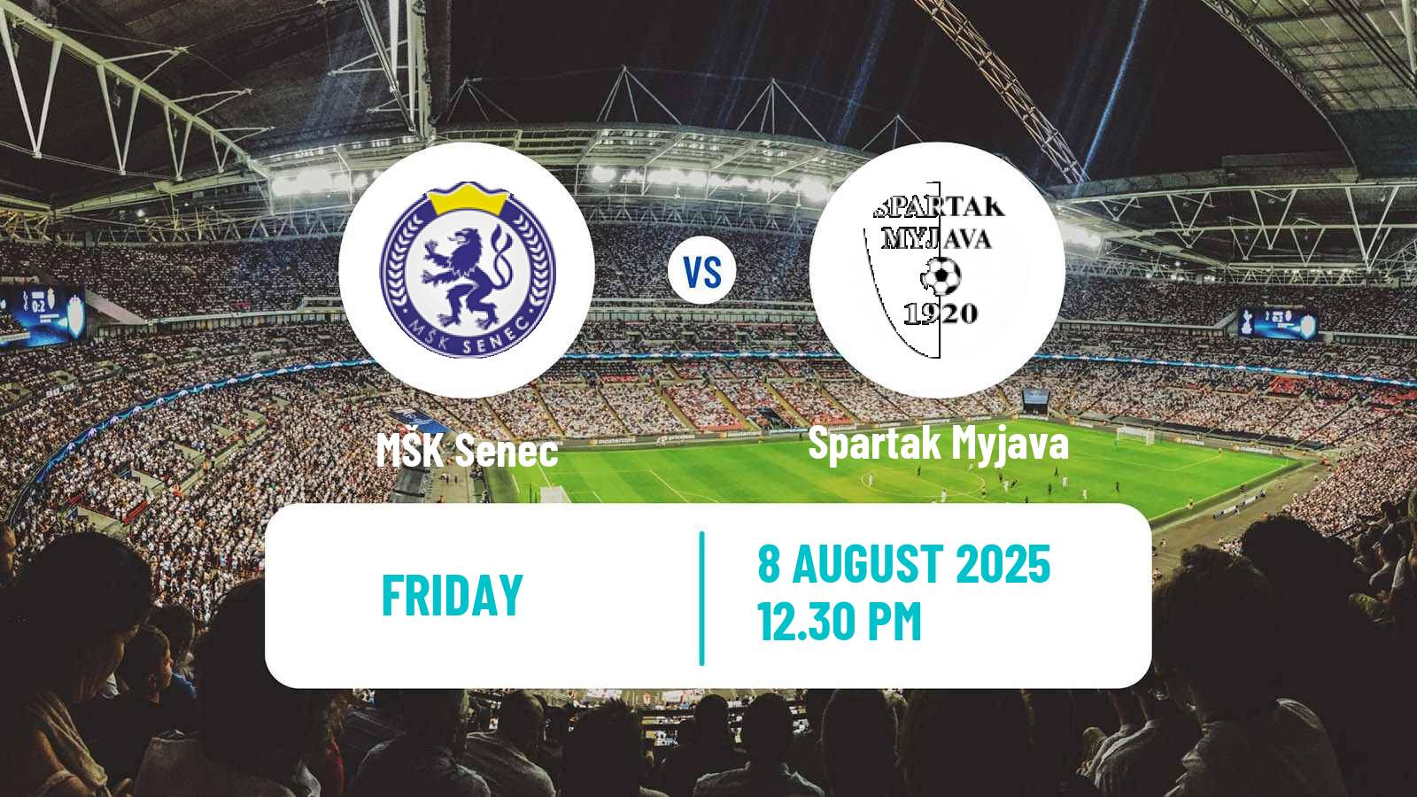 Soccer Slovak 3 Liga West MŠK Senec - Spartak Myjava