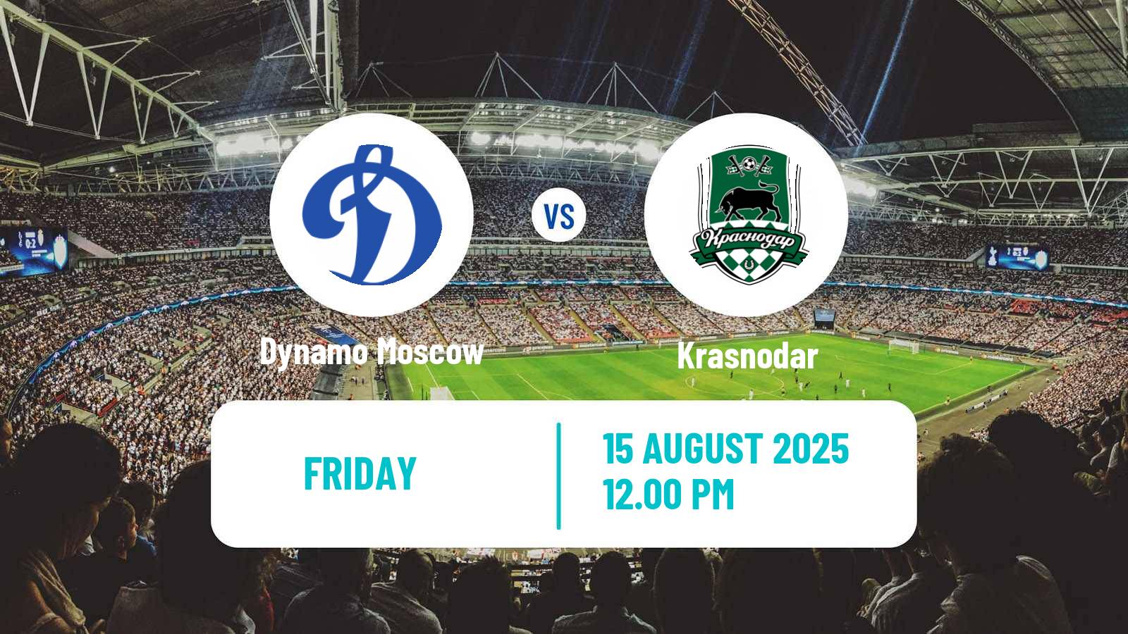 Soccer Russian Supreme Division Women Dynamo Moscow - Krasnodar