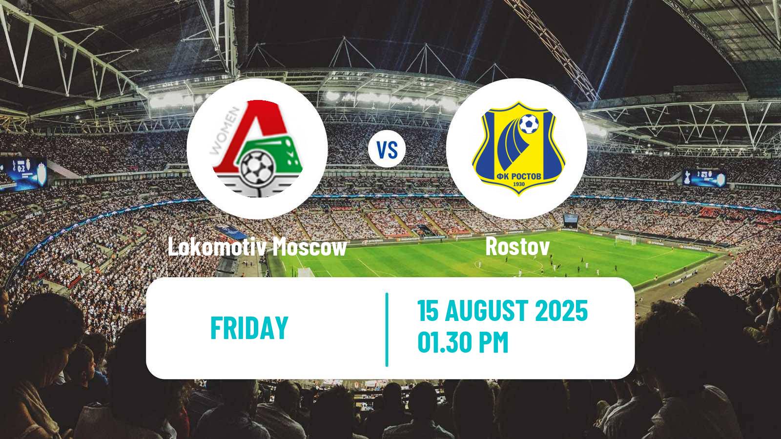 Soccer Russian Supreme Division Women Lokomotiv Moscow - Rostov