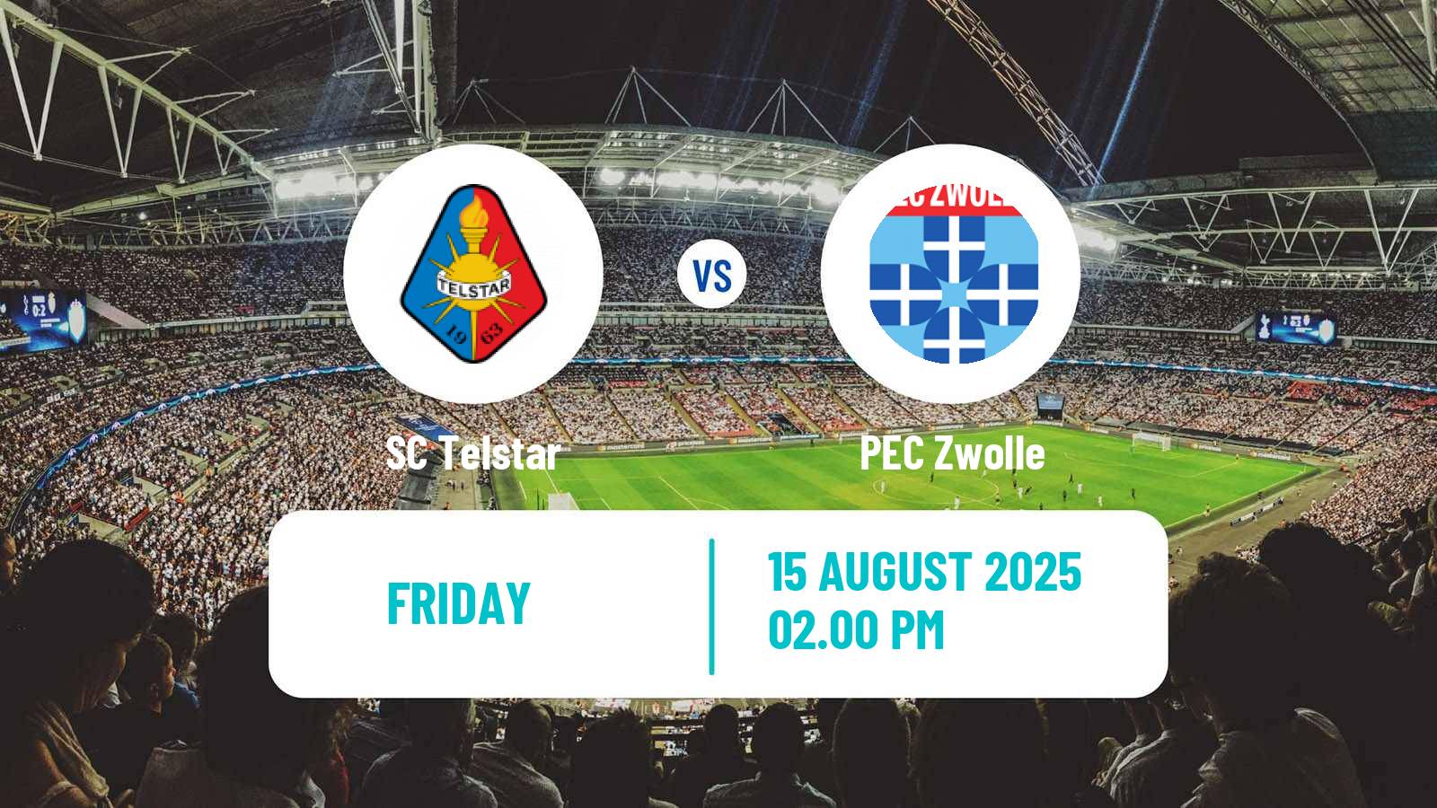 Soccer Dutch Eredivisie Telstar - Zwolle