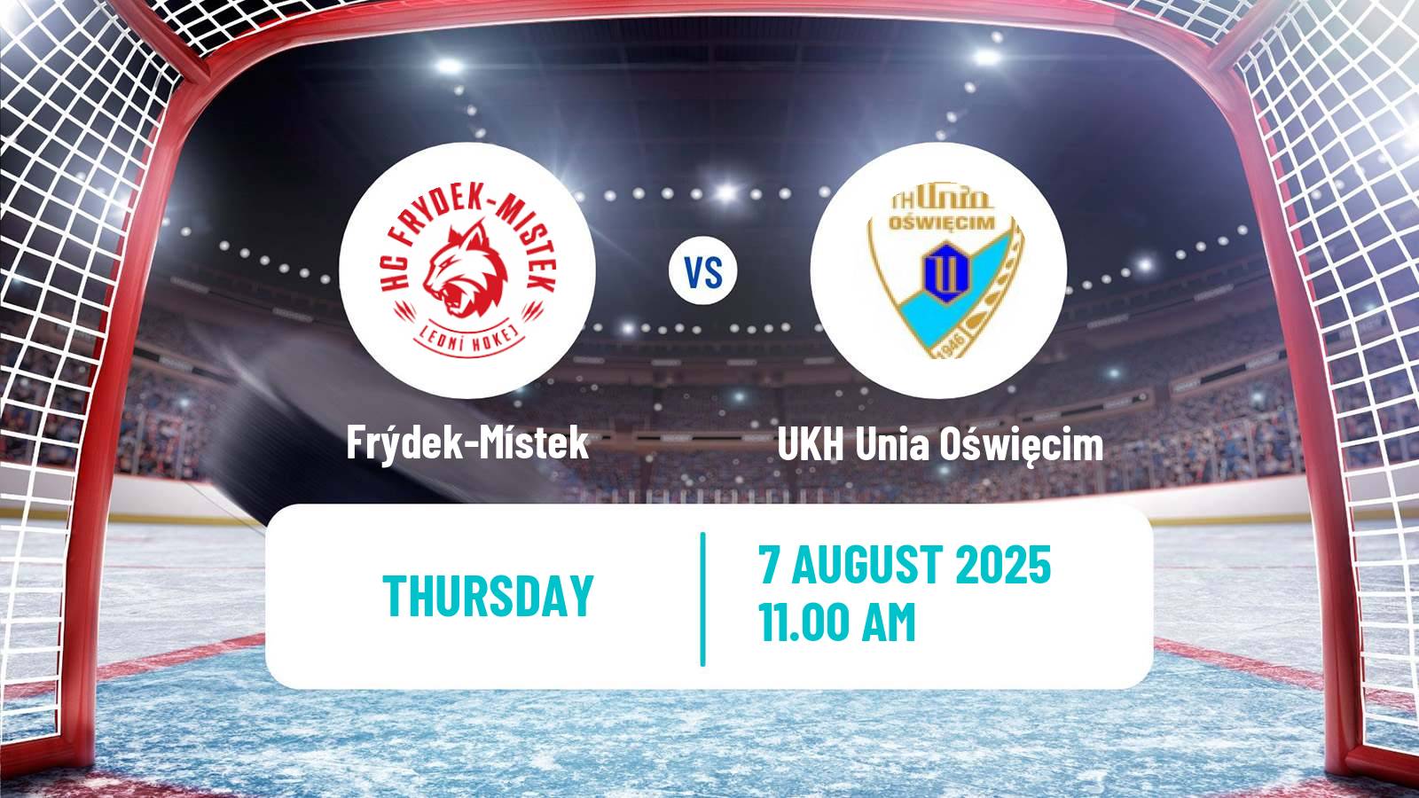Hockey Club Friendly Ice Hockey Frýdek-Místek - UKH Unia Oświęcim