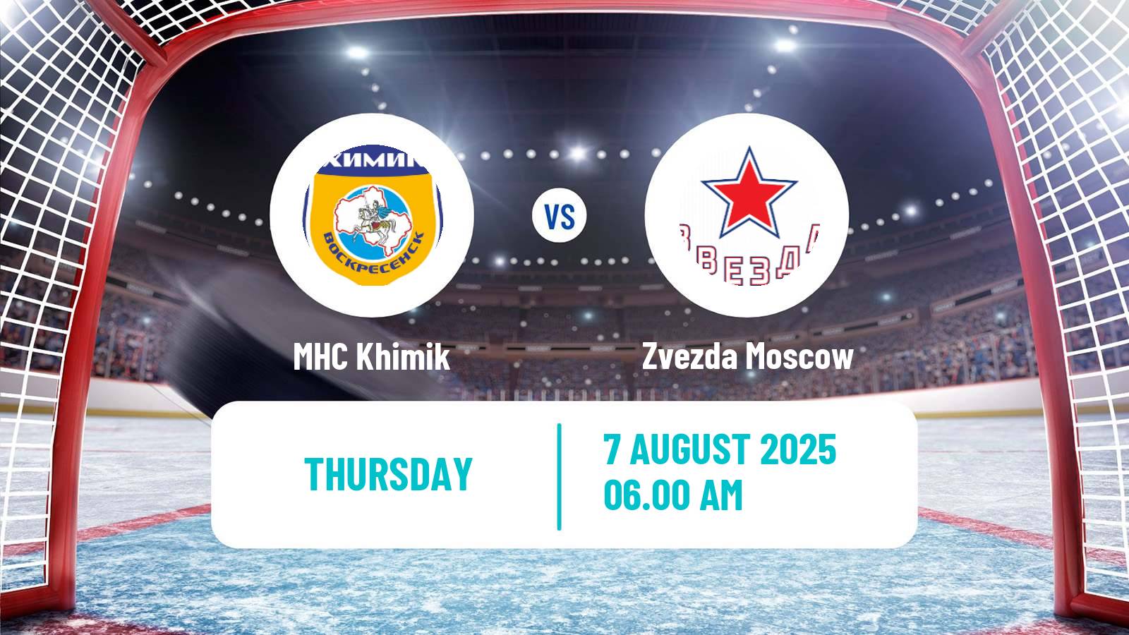 Hockey Club Friendly Ice Hockey Khimik - Zvezda Moscow