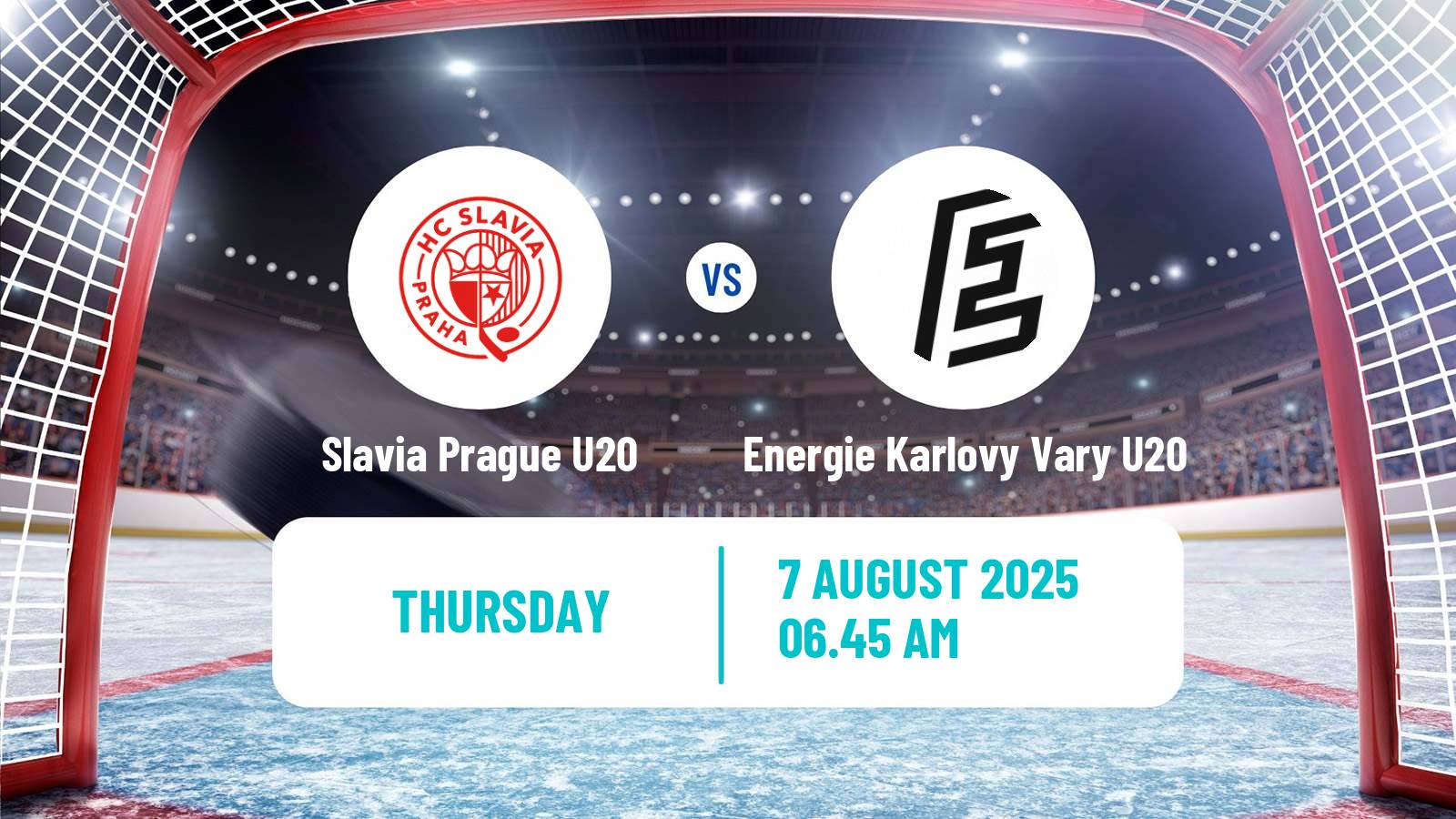Hockey Club Friendly Ice Hockey Slavia Prague U20 - Energie Karlovy Vary U20