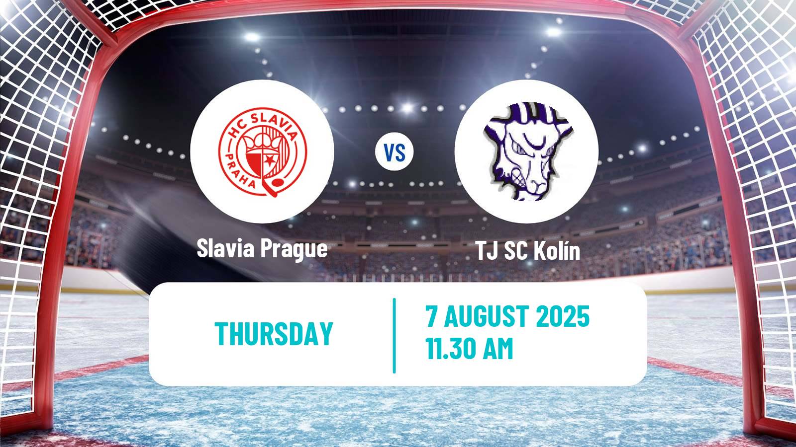 Hockey Club Friendly Ice Hockey Slavia Prague - Kolín