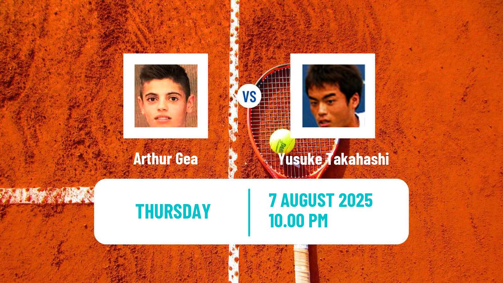 Tennis ITF M25 Bali Men Arthur Gea - Yusuke Takahashi