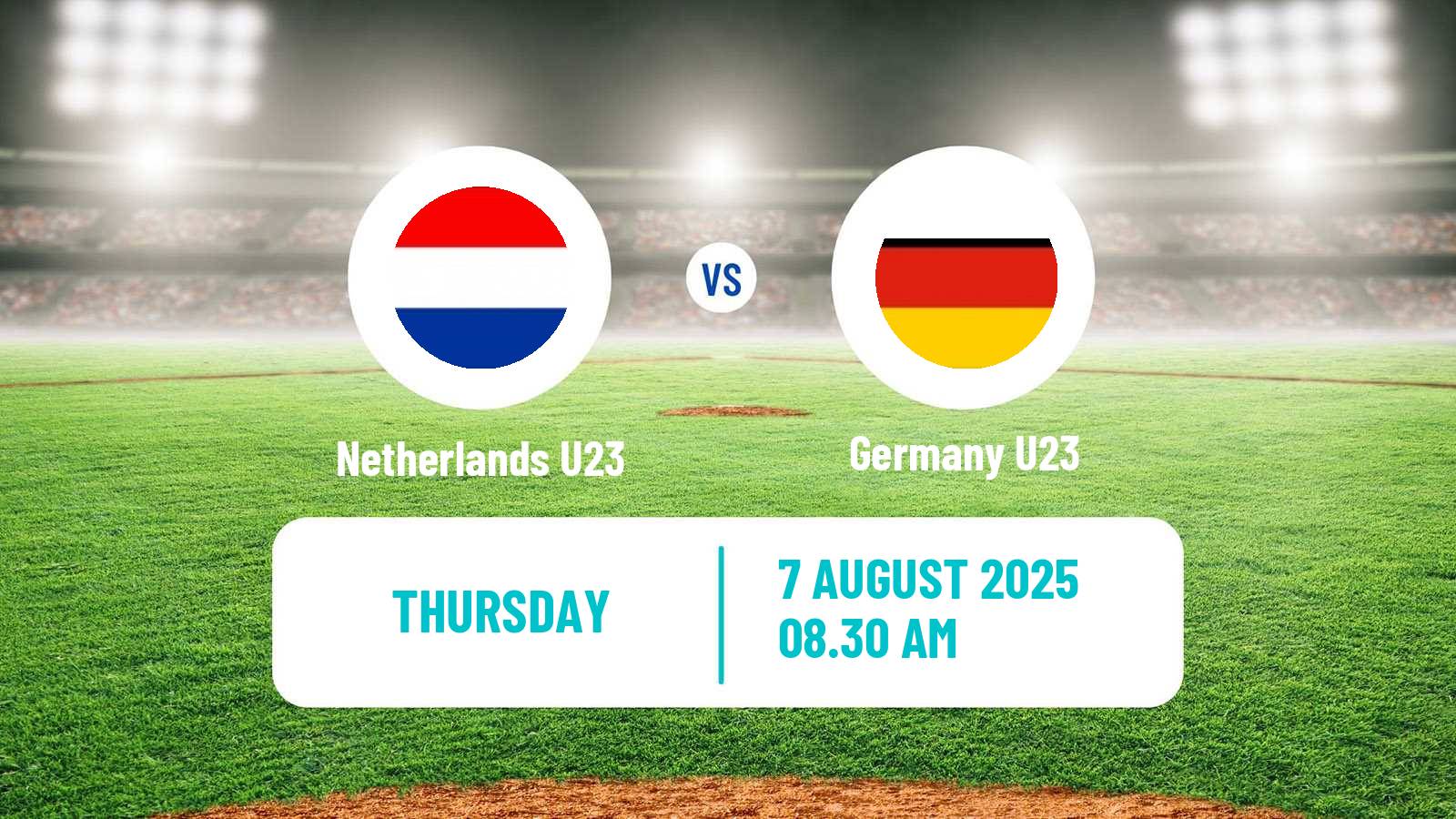 Baseball EuroBaseball U23 Netherlands U23 - Germany U23