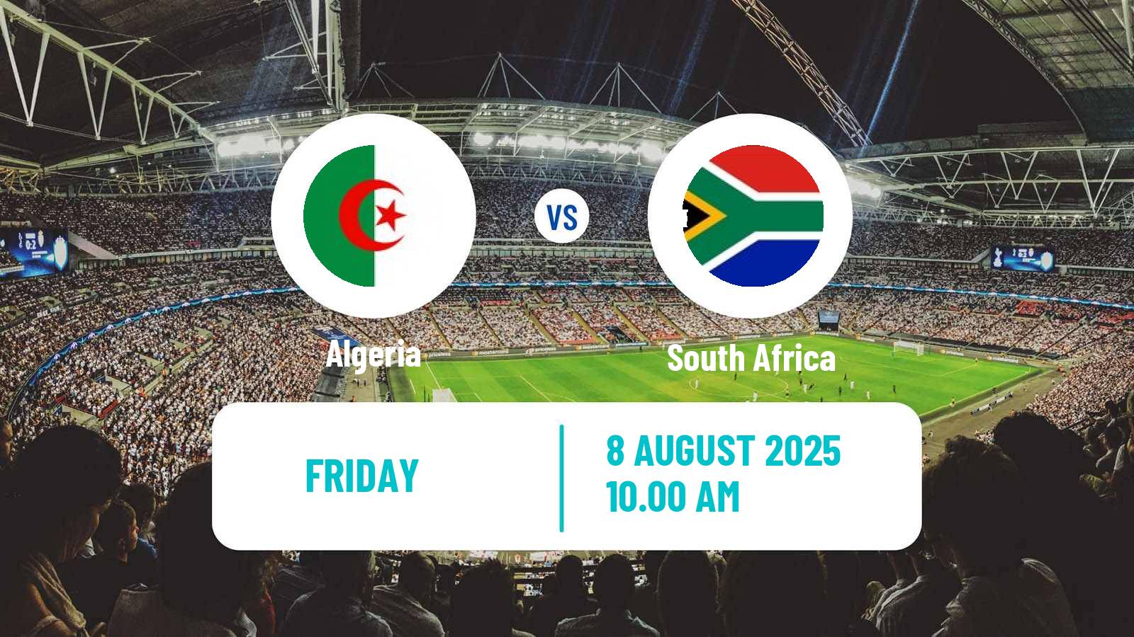 Soccer African Nations Championship Algeria - South Africa
