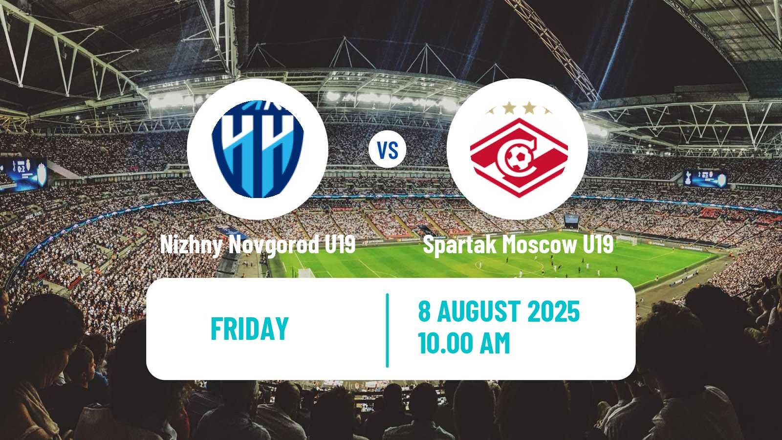 Soccer Russian Youth League Nizhny Novgorod U19 - Spartak Moscow U19