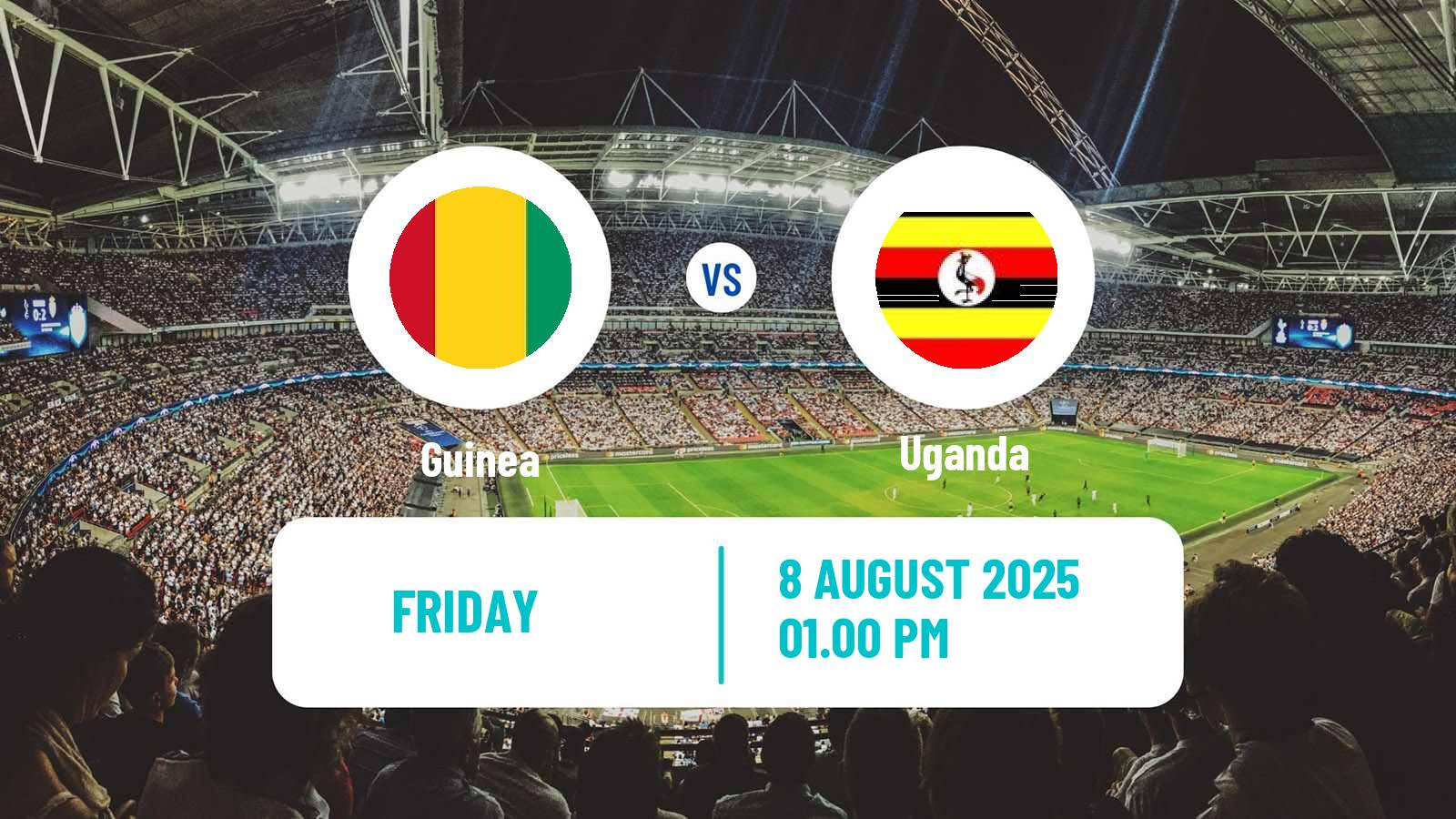 Soccer African Nations Championship Guinea - Uganda