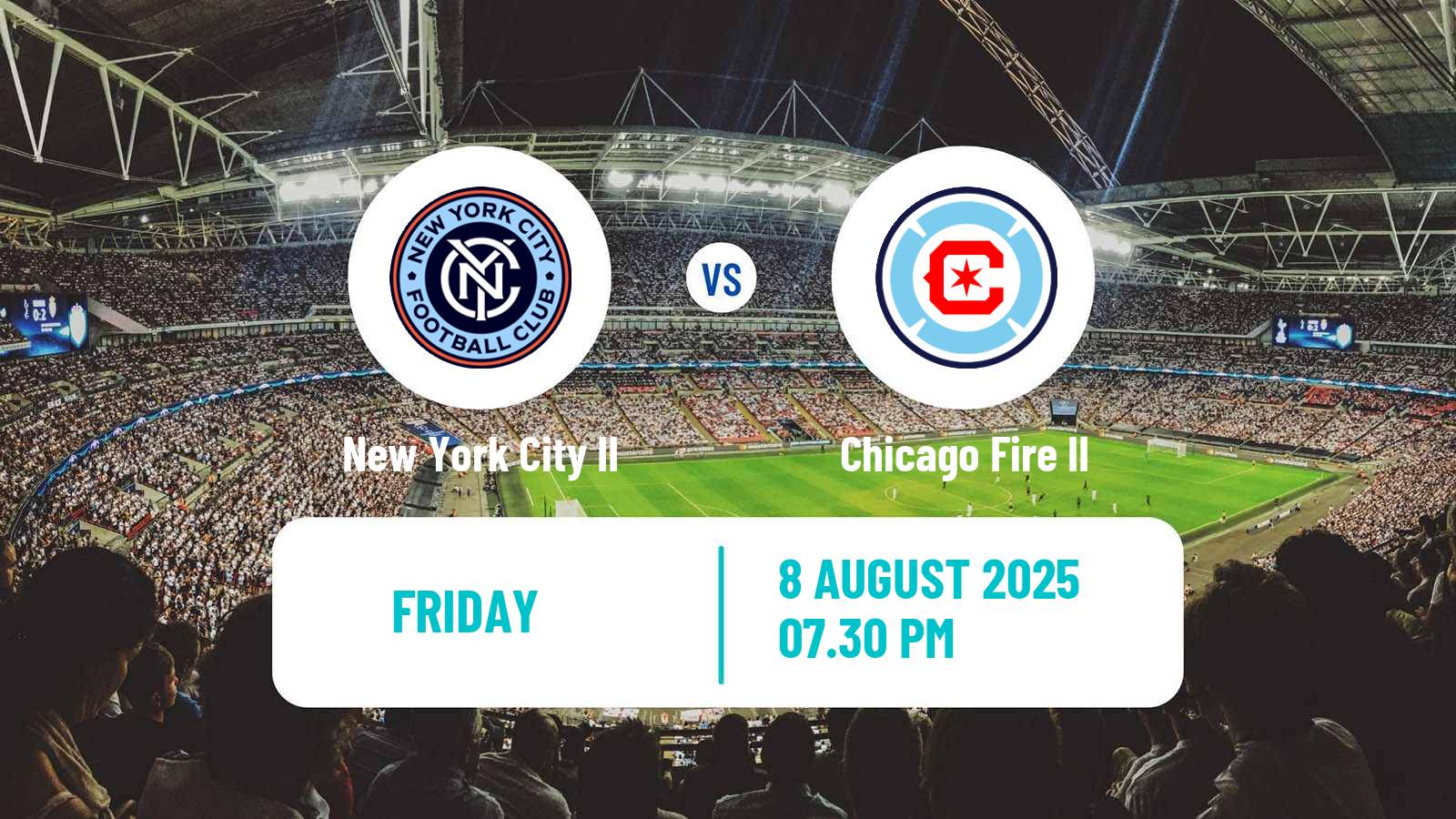 Soccer MLS Next Pro New York City II - Chicago Fire II
