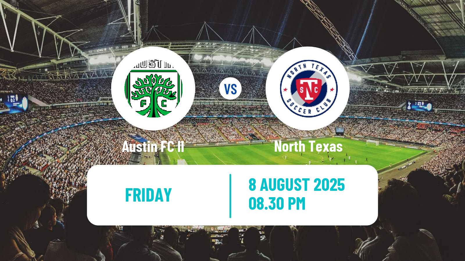 Soccer MLS Next Pro Austin II - North Texas
