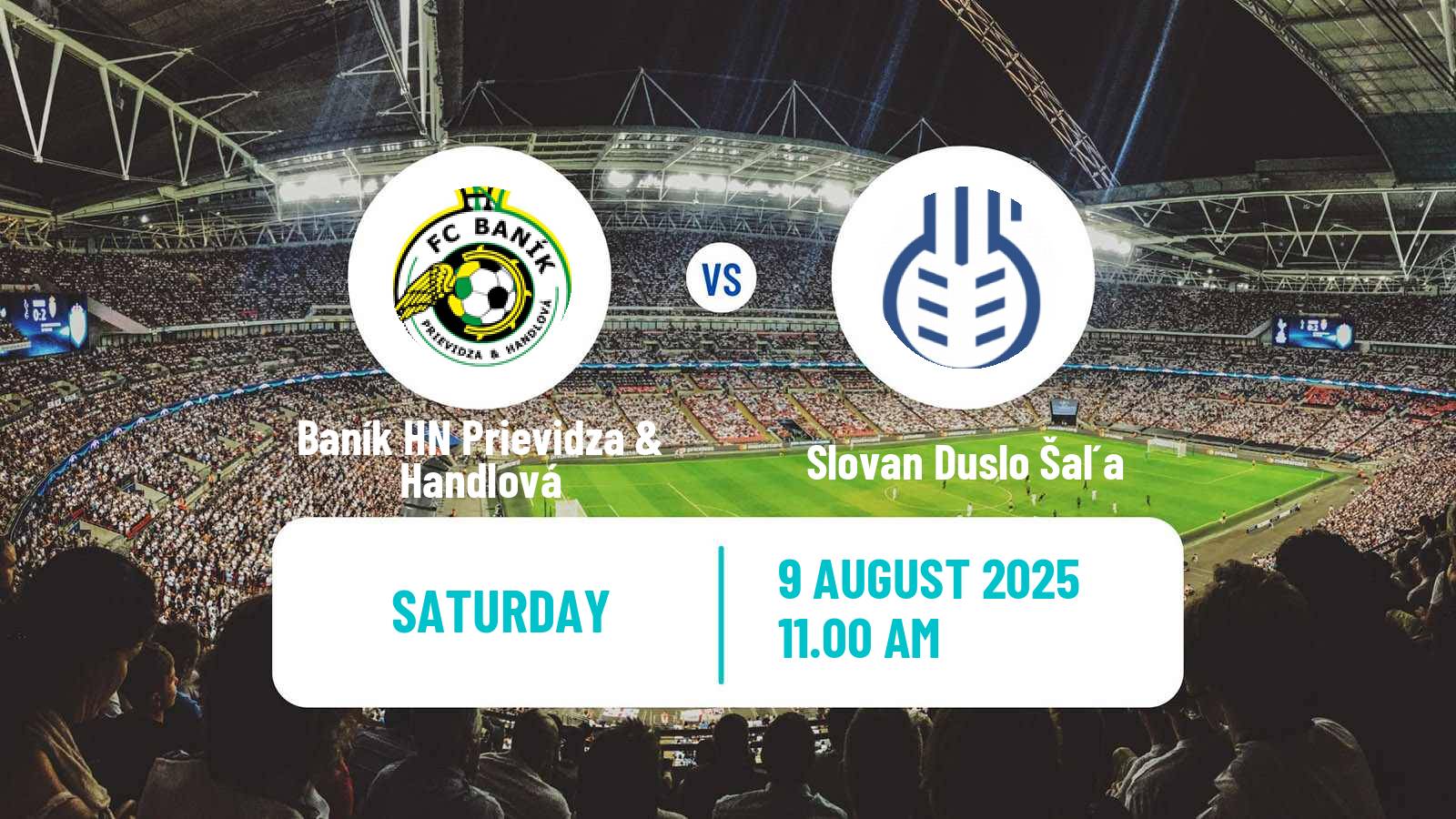 Soccer Slovak 3 Liga West Baník HN Prievidza & Handlová - Slovan Duslo Šaľa