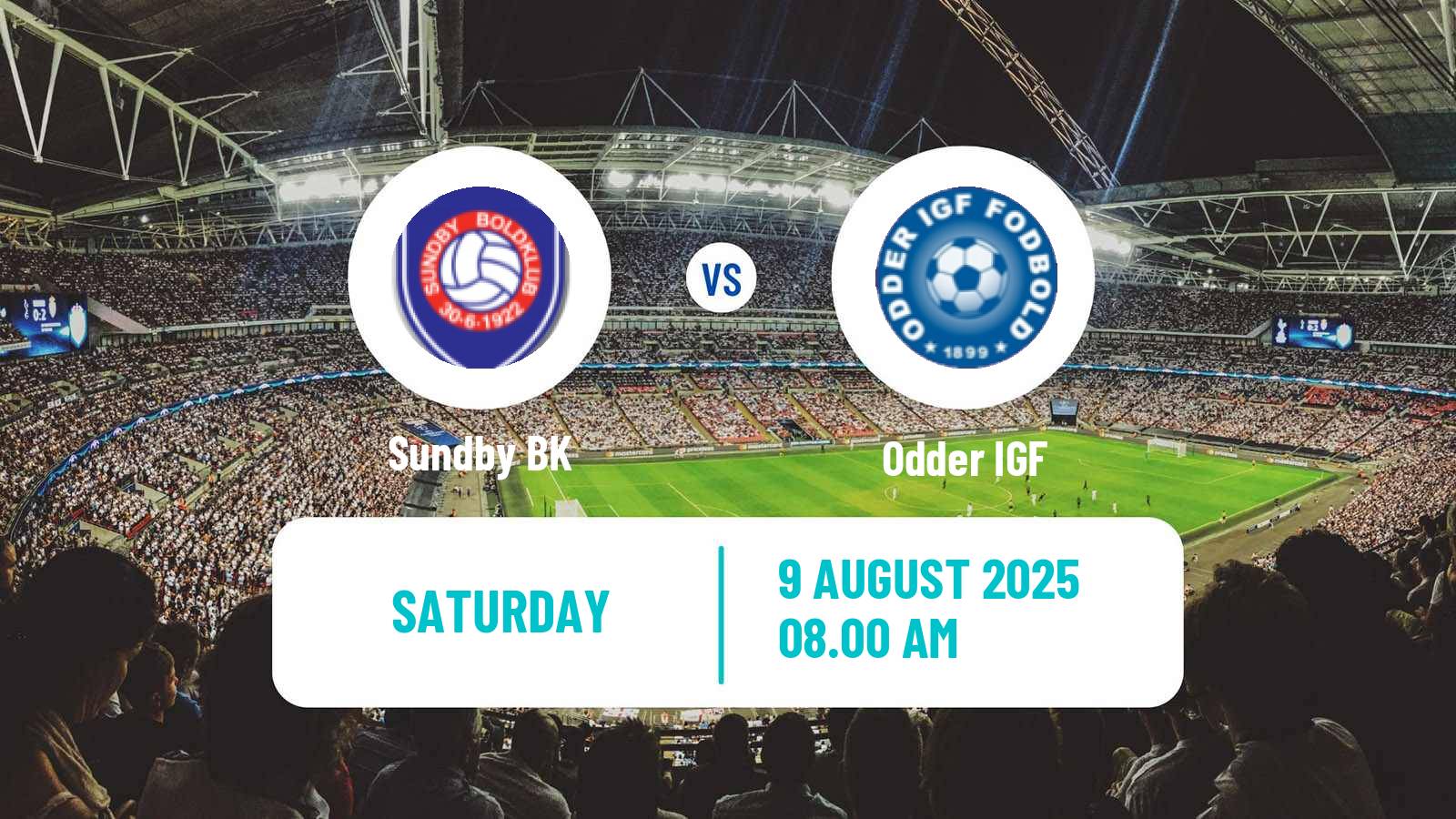 Soccer Danish 3 Division Sundby - Odder