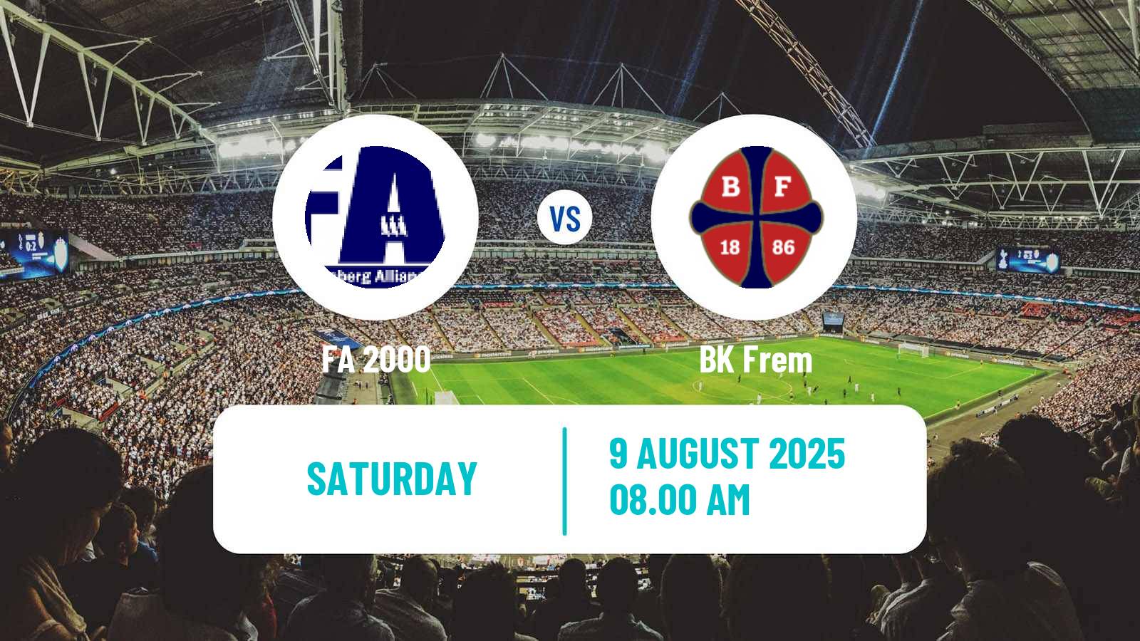 Soccer Danish 3 Division FA 2000 - BK Frem